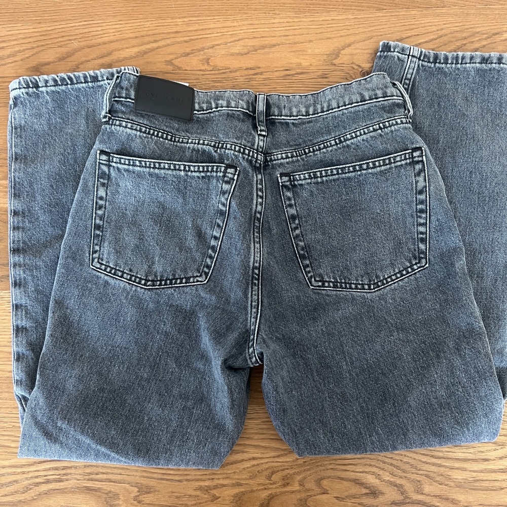 Everlane Washed Black Jeans